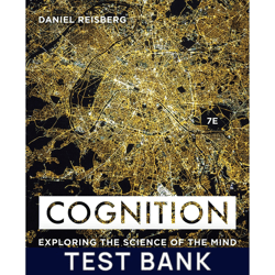 Test Bank for Cognition Exploring the Science of the Mind 7th Edition test bank