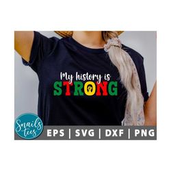 my history is strong svg, juneteenth svg, black women svg, african american svg, black history svg, melanin svg cut file