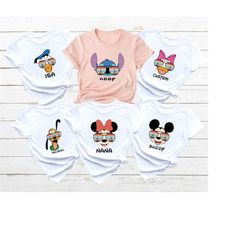 disney shirt, mickey and friends shirt, disney friends shirt, mickey shirt, minnie shirt, donald duck and daisy duck shi