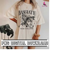 basgiath war college png, fourth wing book png, rebecca yoros, fourth wing shirt dragon rider, bookish lover, violet sor