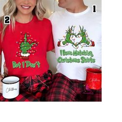 mr. grinch mrs grinch christmas shirt | mrs. grinch shirt | christmas sweatshirt | mrs claus but married to the grinch s