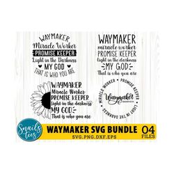 waymaker svg png dxf christian svg, miracle worker, promise keeper svg, religion svg, bible verse, faith svg, redeemed s