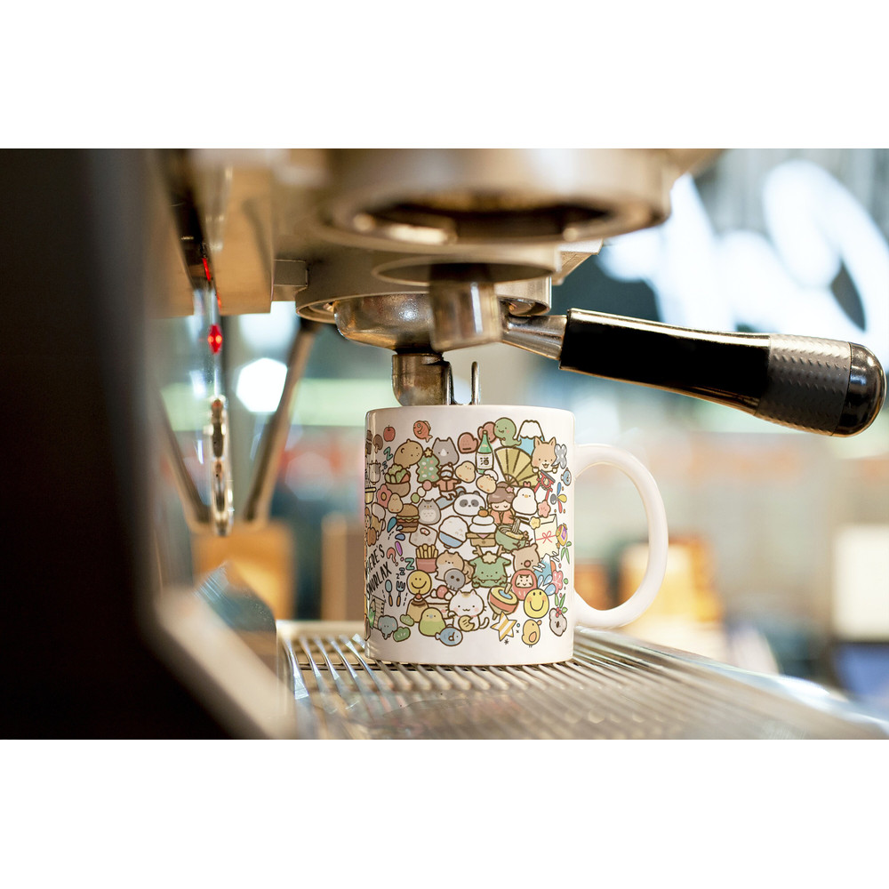 Character Coffee Mug  11oz Coffee Mug  Nerdy Gift Idea  Where's Waldo Inspired  Pokemon Gift  Snorlax Coffee Mug  Snorlax Mug - 3.jpg