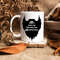 Sarcastic Coffee Mug 11 or 15oz Coffee Mug Snarky Gift Idea Beardiful No Shave November Beard Gift - 2.jpg