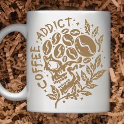 sarcastic coffee mug, 11 or 15oz coffee mug, beardiful, no shave november, beard gift