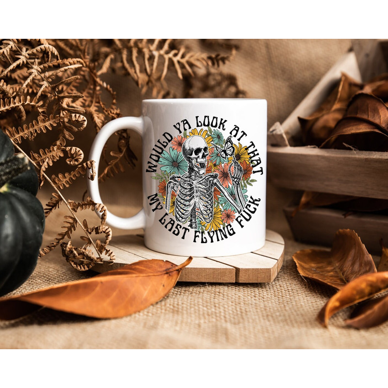 Sarcastic Coffee Mug 11 or 15oz Coffee Mug Snarky Gift Idea Introvert Coffee Mug Flying Fuck Mug Flying Fuck Gift - 5.jpg