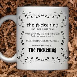 sarcastic coffee mug, 15oz coffee mug, cluck around and find out, sarcastic coffee mug, funny tea c