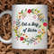 Sarcastic Coffee Mug, 15oz coffee mug, Eat a Bag of Dicks, Sarcastic Coffee Mug, Funny Tea Cup, Rude Coffee Gift, Floral Design, 11oz mug - 1.jpg