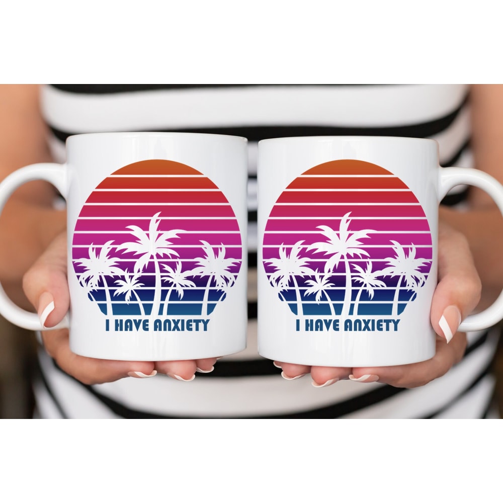 Sarcastic Coffee Mug, 15oz coffee mug, snarky gift idea, I have anxiety mug, introvert gift idea - 2.jpg