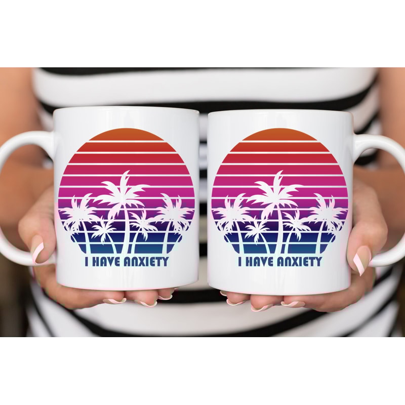 Sarcastic Coffee Mug, 15oz coffee mug, snarky gift idea, I have anxiety mug, introvert gift idea - 2.jpg