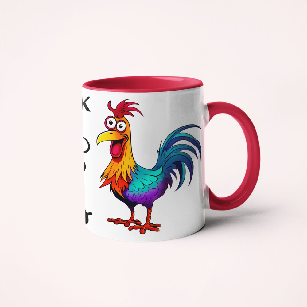 Sarcastic Funny Chicken Mug Wrap, 11oz and 15oz Mug Wrap Sublimation PNG, Instant Digital Download, Sassy Mom Mug Design, Rooster PNG - 5.jpg