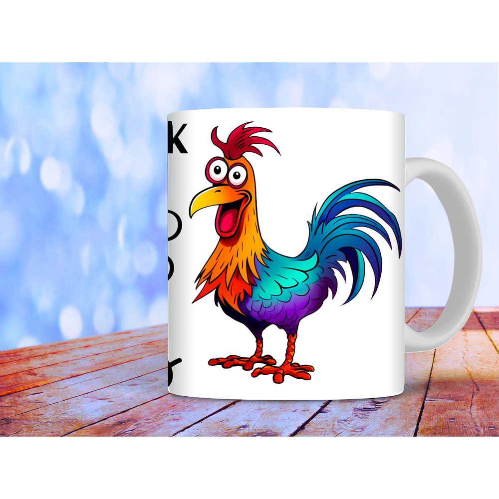 Sarcastic Funny Chicken Mug Wrap, 11oz and 15oz Mug Wrap Sublimation PNG, Instant Digital Download, Sassy Mom Mug Design, Rooster PNG - 8.jpg