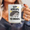 Hedgehog Mug - Say Perhaps to Drugs - Meme Mug - Mental Health Mug - Coffee Mug - Depression Mug - Drugs Mug - Existential Dread Gifts - 6.jpg