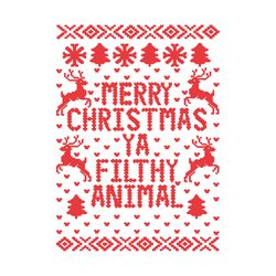 merry christmas ya filthy animal home alone movie raglan svg, christmas svg, logo christmas svg, instant download