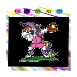 dabbing unicorn baseball svg, unicorn, unicorn svg, unicorn lover svg, unicorn lover gift, unicorn lover party, unicorn