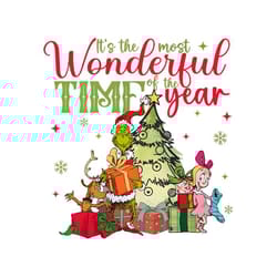 grinchmas the most wonderful time of the year png
