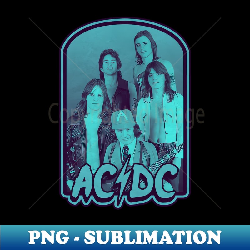 Ac dc - PNG Transparent Digital Download File for Sublimatio | Inspire ...