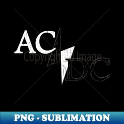acdc flash vintage - trendy sublimation digital download - add a festive touch to every day