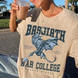 basgiath war college t-shirt, fourth wing shirt, dragon rider shirt, rebecca yoros tee, fourth wing merch, violet sorren