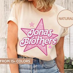 retro jonas brothers the eras tour shirt, jonas brothers the eras tour shirt, nick joe kevin jonas tour, five albums one