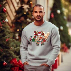 christmas joy sweatshirt, joy baby christmas shirt, baby christmas shirt, joy deer shirt, matching family christmas shir