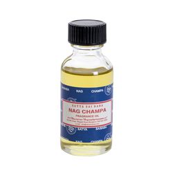 Satya Nag Champa Fragrance Oil - Authentic Aromatic Blend for Relaxation & Meditation pack of 1