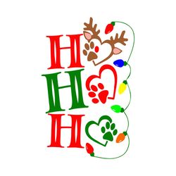 ho ho ho dogpaw heart sublimation graphics designs download, christmas svg, logo christmas svg, instant download