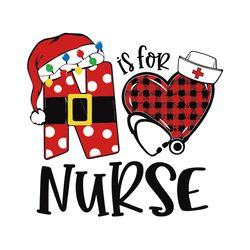 nurse is for nurse png, santa nurse shirt, nurse red plaid png, nurse crew png, logo christmas svg, instant download