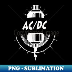 vintage acdc - professional sublimation digital download - boost your success with this inspirational png download