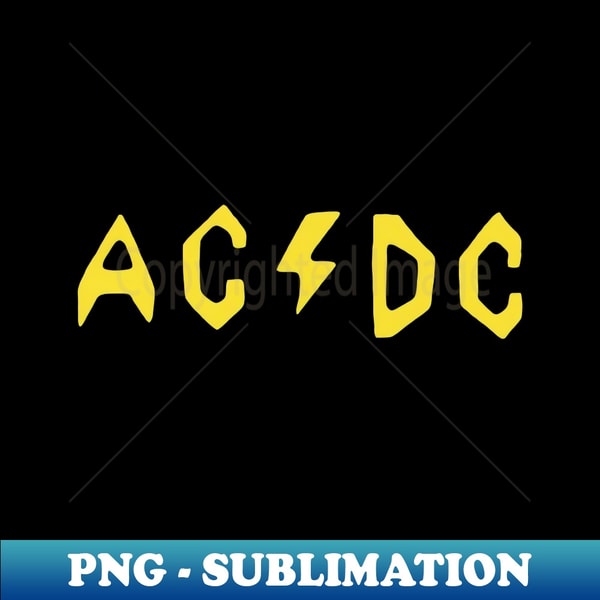 AC DC Beavis Butthead - PNG Transparent Sublimation File - C - Inspire ...
