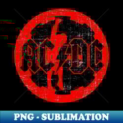 acdc t-shirt - png transparent digital download file for sublimation - unleash your inner rebellion