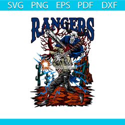 texas rangers inspired mlb baseball svg graphic design file
