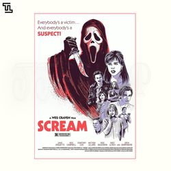 scream 1996 cult slasher horror movie halloween png