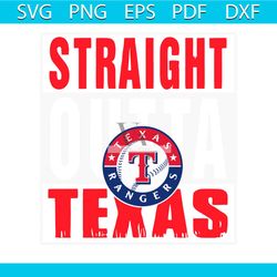 vintage straight outta texas rangers svg digital cricut file