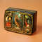 Animals painted lacquer box