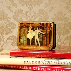 Sleeping Beauty Lacquer Box Hand Painted Ballet Interior Gift