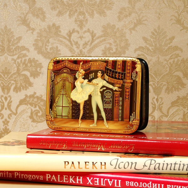 ballet jewelry lacquer box