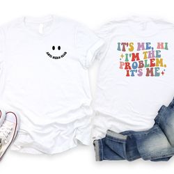 anti hero club front & back it's me hi i'm the problem t-shirt for music lover gift, swiftie fans concert shirt,midnight