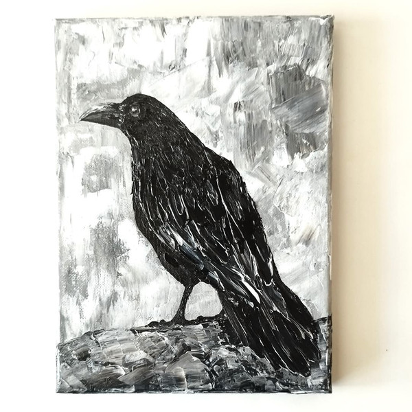 Bird-painting-raven-art-impasto-wall-decorated.jpg