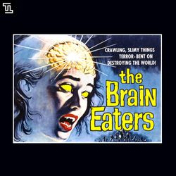 the brain eaters 1958 png, horror movie png