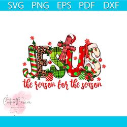 jesus is the reason for the season png sublimation file