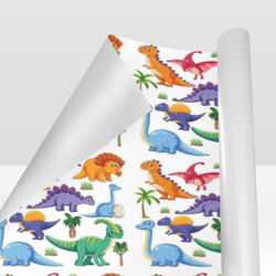 Dinosaur Gift Wrapping Paper 58"x 23" (1 Roll)