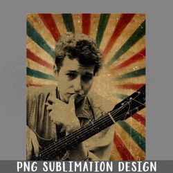 bob dylan vintage hoto png download