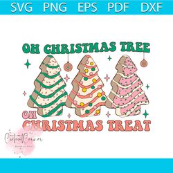 oh christmas tree oh christmas treat funny christmas svg
