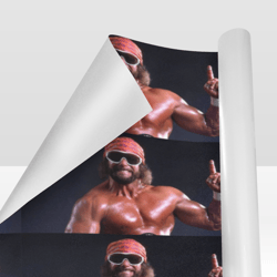 Macho Man Gift Wrapping Paper 58"x 23" (1 Roll)