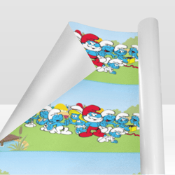 Smurfs Gift Wrapping Paper 58"x 23" (1 Roll)