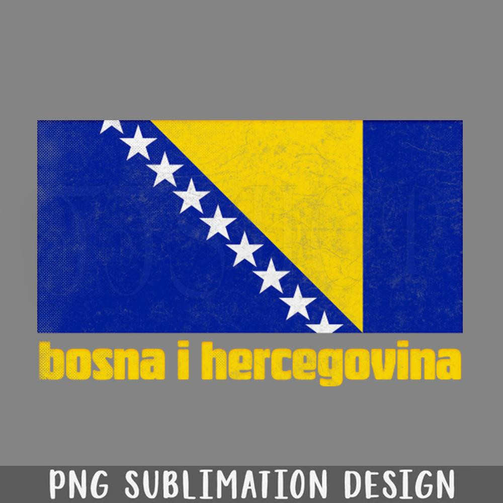 DMBB542-Bosnia Retro Faded Style Flag PNG Download.jpg
