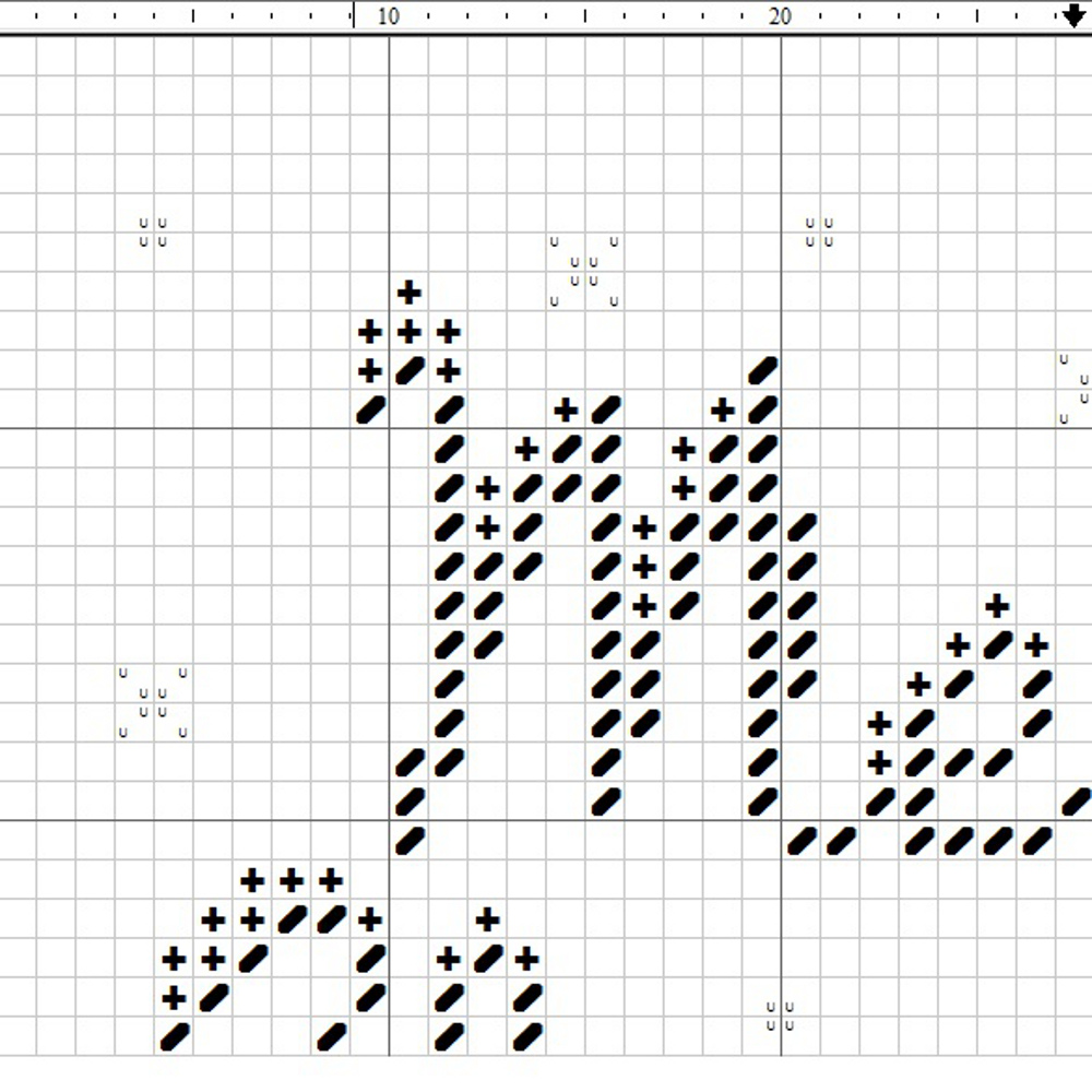 Merry Christmas Lettering Cross Stitch Mini Embroidery Holly Christmas Cross Stitch Chart 3