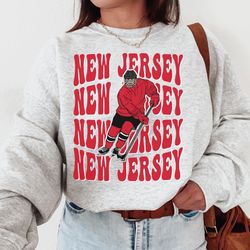 new jersey devil sweatshirt t-shirt, new jersey devil sweater, devils t-shirt, hockey fan shirt, retro new jersey ice ho