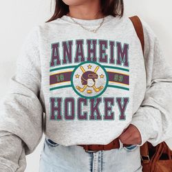 vintage anaheim duck sweatshirt t-shirt, vintage ducks sweater, ducks t-shirt, hockey fan shirt, retro anaheim ice hocke